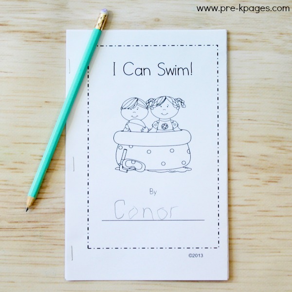 Ocean Theme Printable Emergent Reader