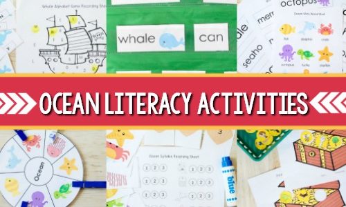 Preschool Ocean Literacy Activities
