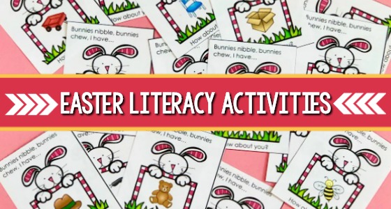 Small Group Easter Literacy Activities for Preschoolers