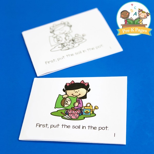 How to Grow a Plant Sequencing Booklet