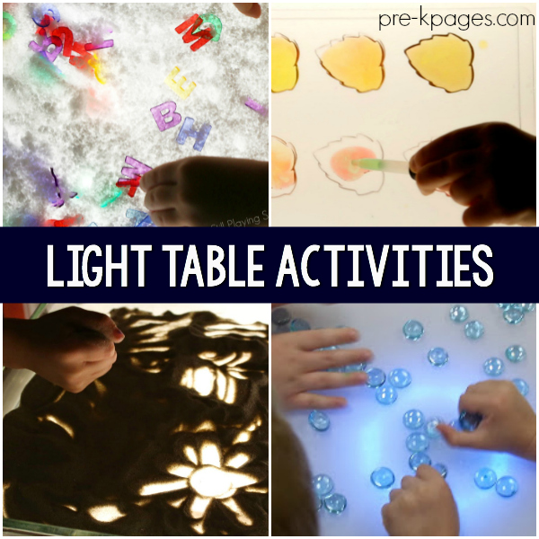 20+ Fun (+Easy!) Light Table Activities To Use In Your PreK Classroom