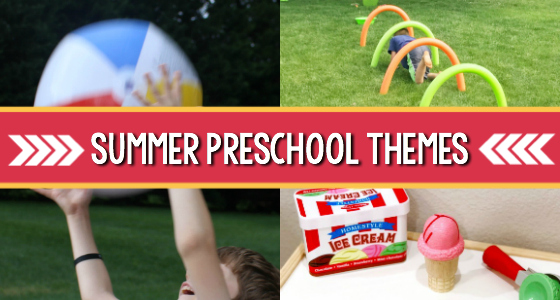 preschool pre-k summer themes