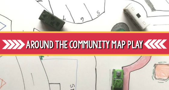 All Around the Community Literacy and Map Activity
