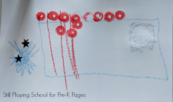 preschool fourth of July art