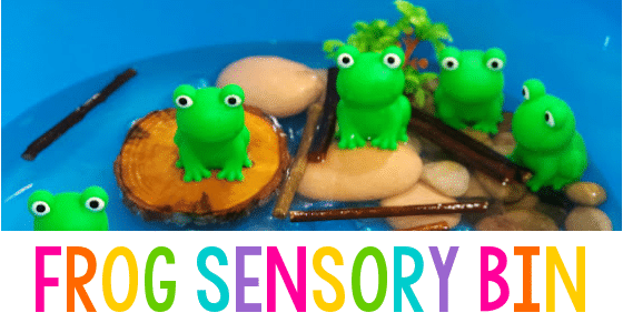 Frog Sensory Bin