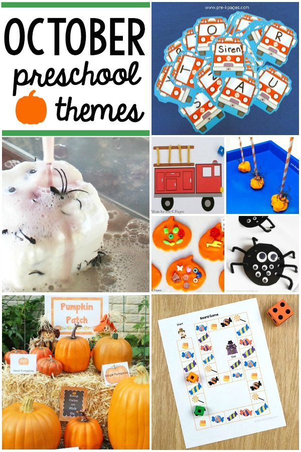 October Preschool Themes Fall