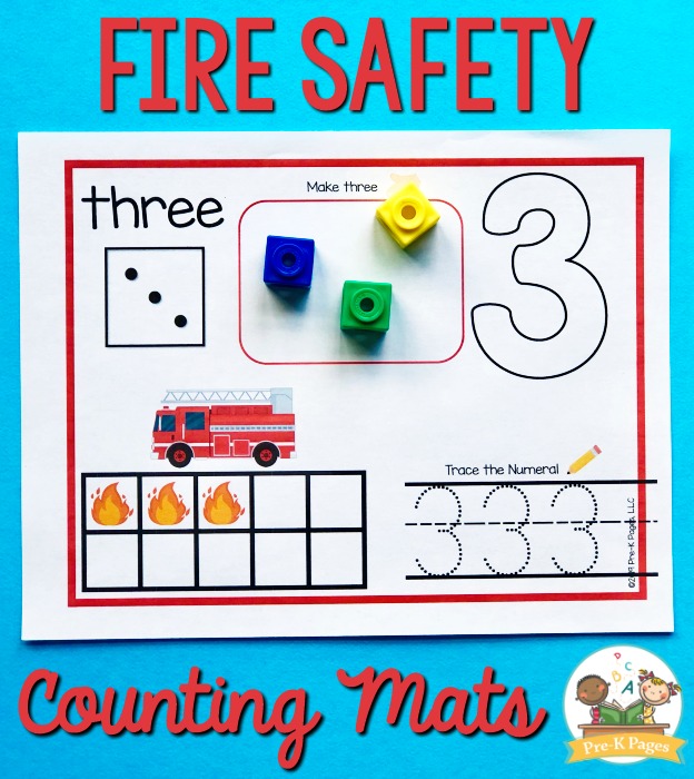 Fire Safety Counting Mats
