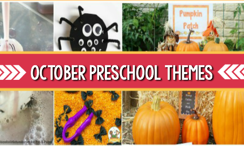 Preschool Themes for October Fall