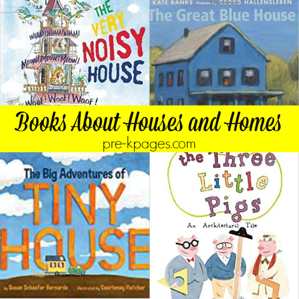 books about houses pre-k