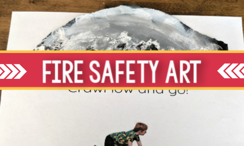 fire safety art pre-k