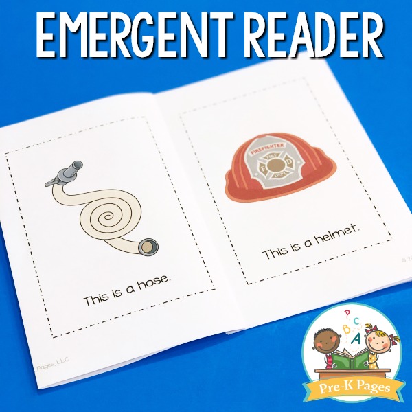 Fire Theme Emergent Reader