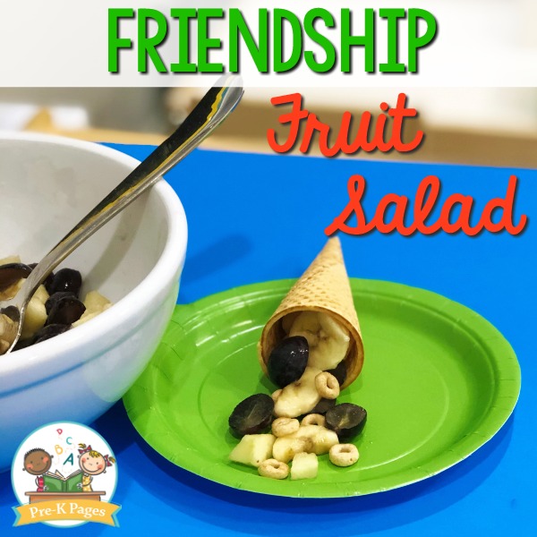 Friendship Salad Recipe for Preschool