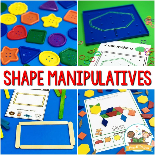 Shape Manipulatives for Preschool