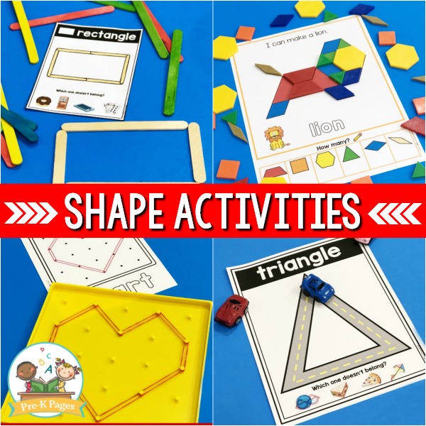 Teach Shapes in Preschool