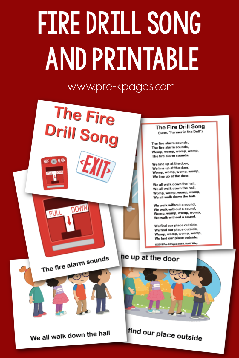 fire drill song for preschool