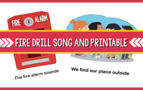 fire drill song printable