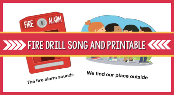 fire drill song printable