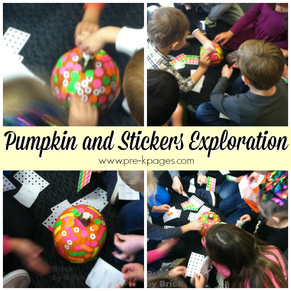 pumpkin exploration Pre-K