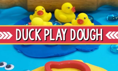 Duck Pond Theme Play Dough