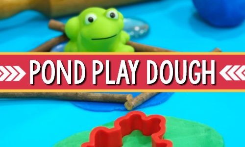 Frog Pond Play Dough for Preschoolers