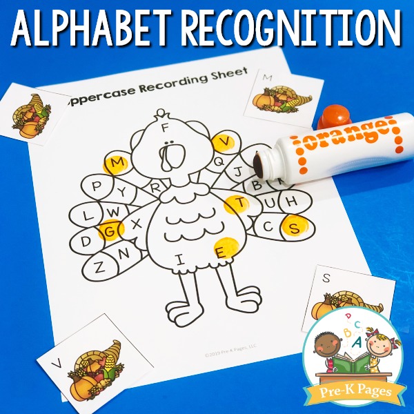Thanksgiving Alphabet Game