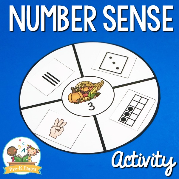 Thanksgiving Number Sense Activity