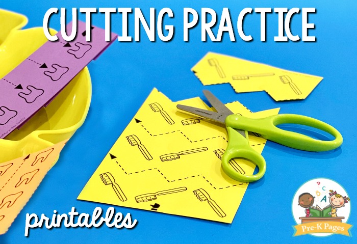 Dentist Cutting Practice Printables