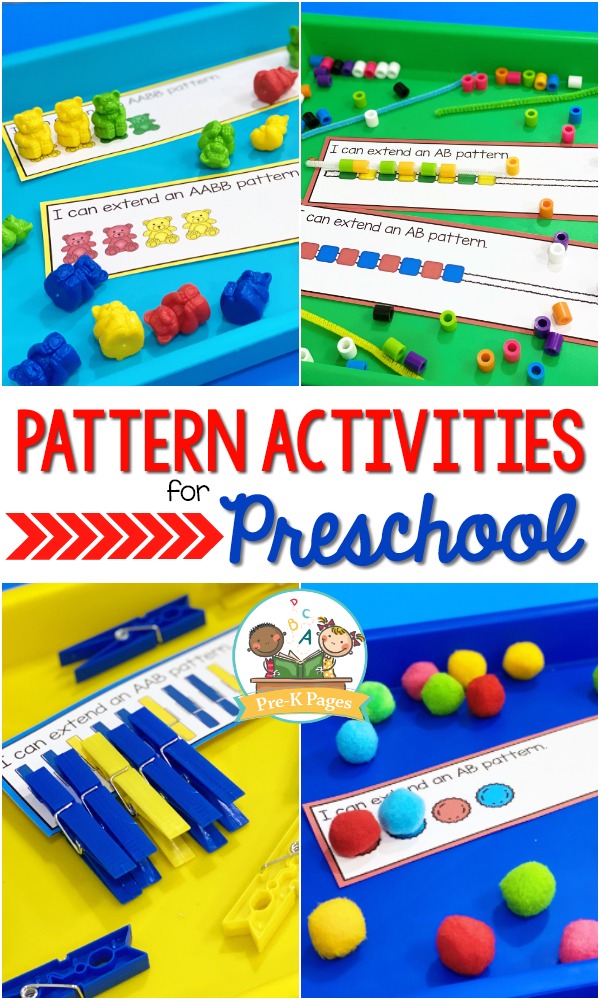 How to Teach Pattern Skills in Preschool