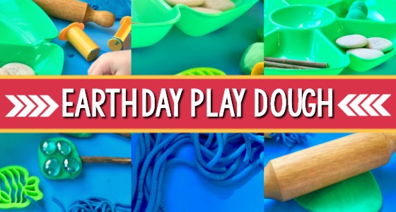 Earth Day Play Dough for Preschool