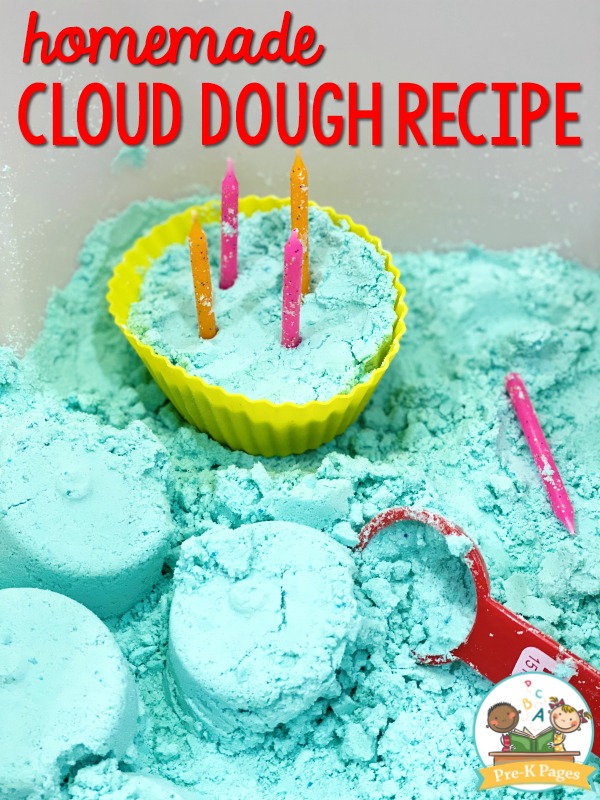 Homemade Cloud Dough Recipe