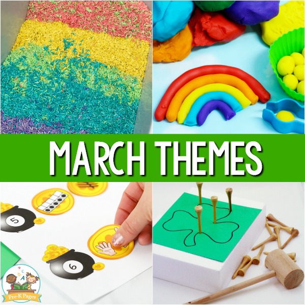 The Best Preschool Monthly Themes PreK Pages