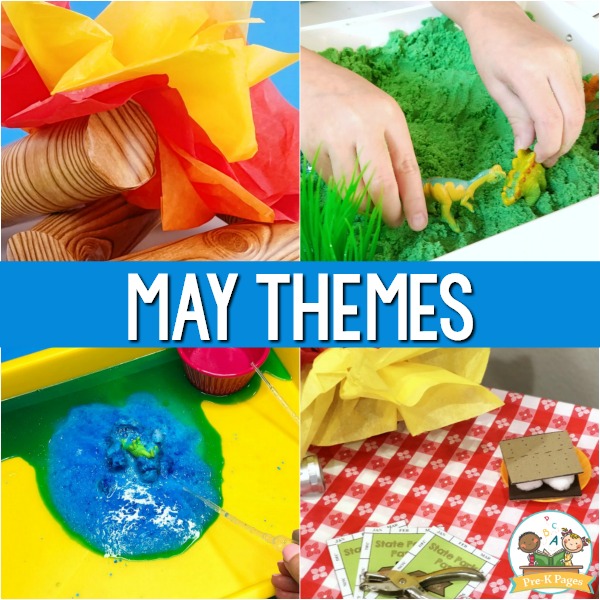 The Best PreK and Preschool Monthly Themes PreK Pages