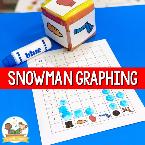 Snowman Graphing Activity