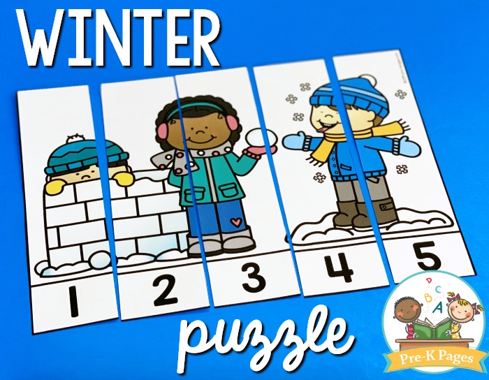 Winter Number Puzzle