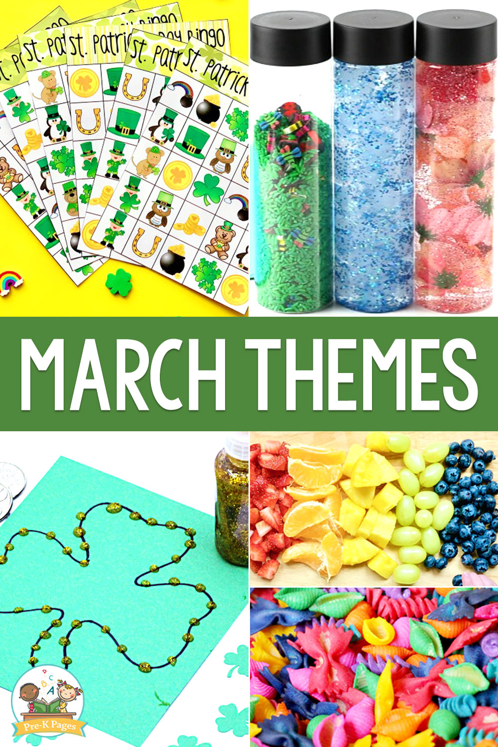 march preschool themes pre-k