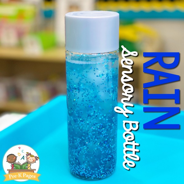 Rain Sensory Bottle