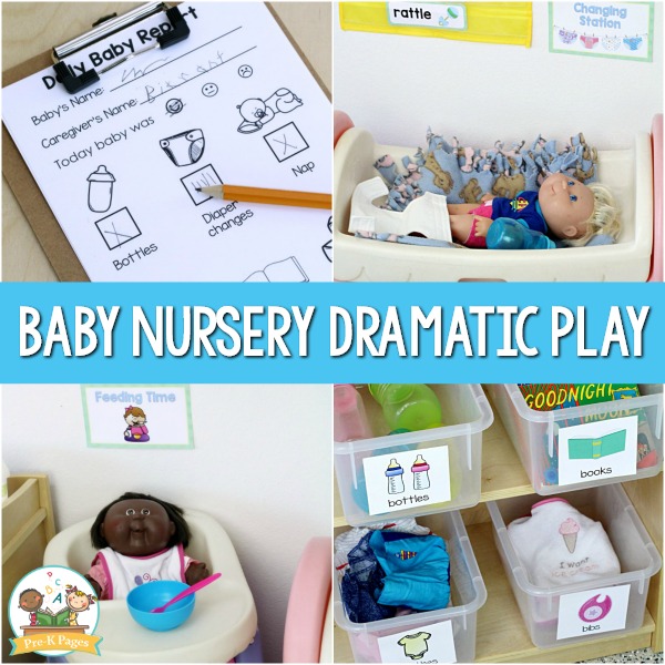 Baby Nursery Childcare Dramatic Play Center