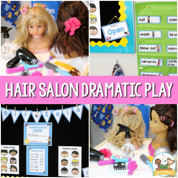 Hair Salon Dramatic Play Center