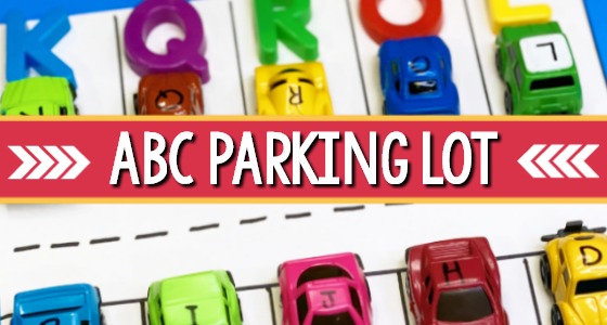 ABC Parking Lot Preschool Letter Activity