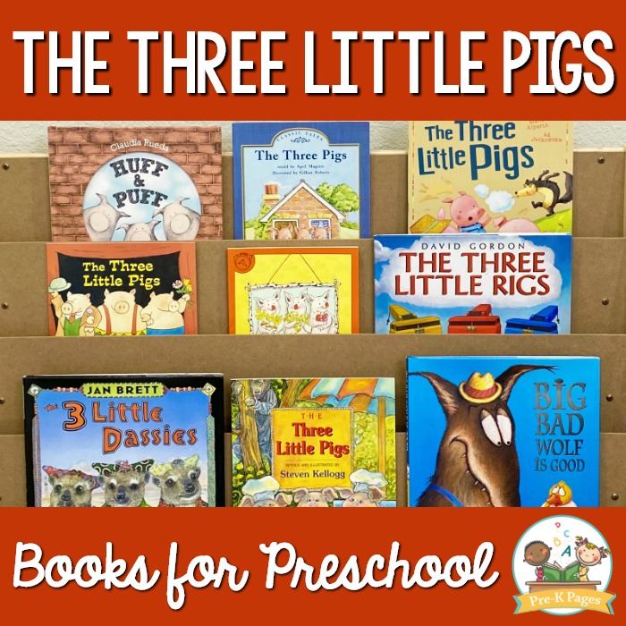 Best Three Little Pigs Books to Read to Preschoolers