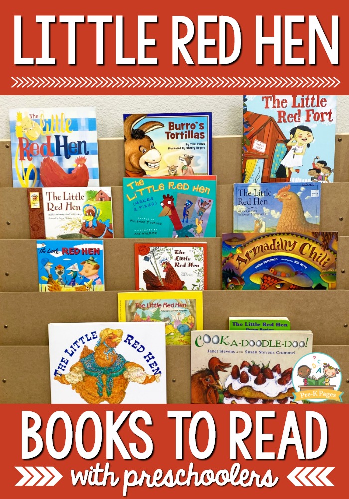 Little Red Hen Books to Read with Preschool Kids