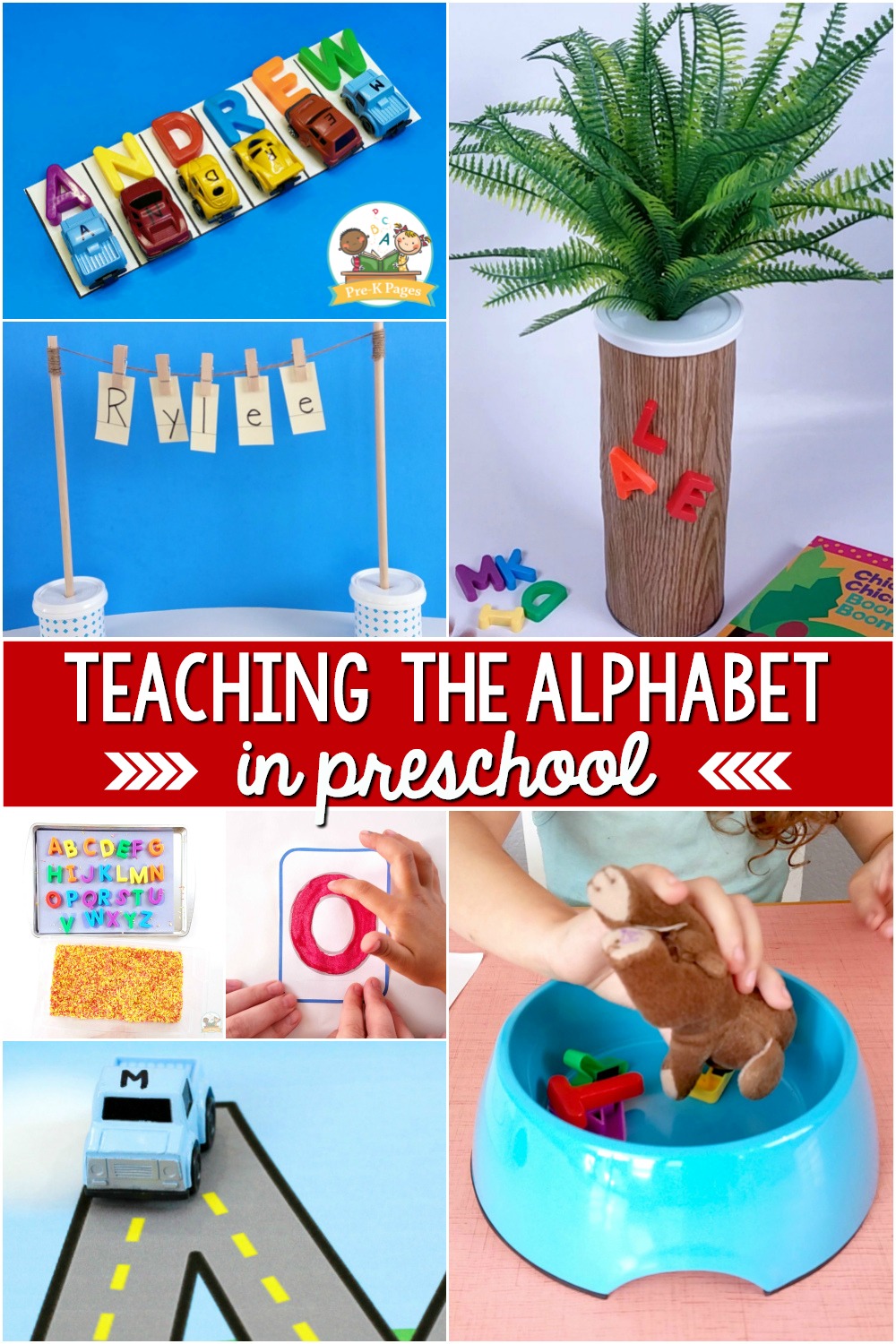 Teaching the alphabet in preschool 