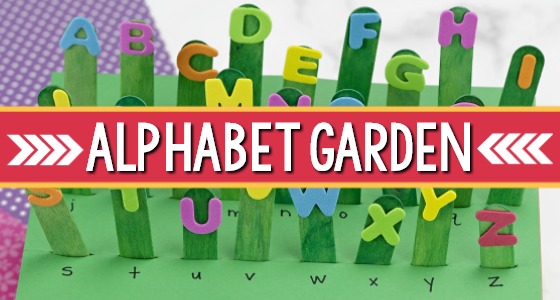 Alphabet Garden Letter Activity