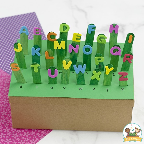 Alphabet Recognition Activity Letter Garden