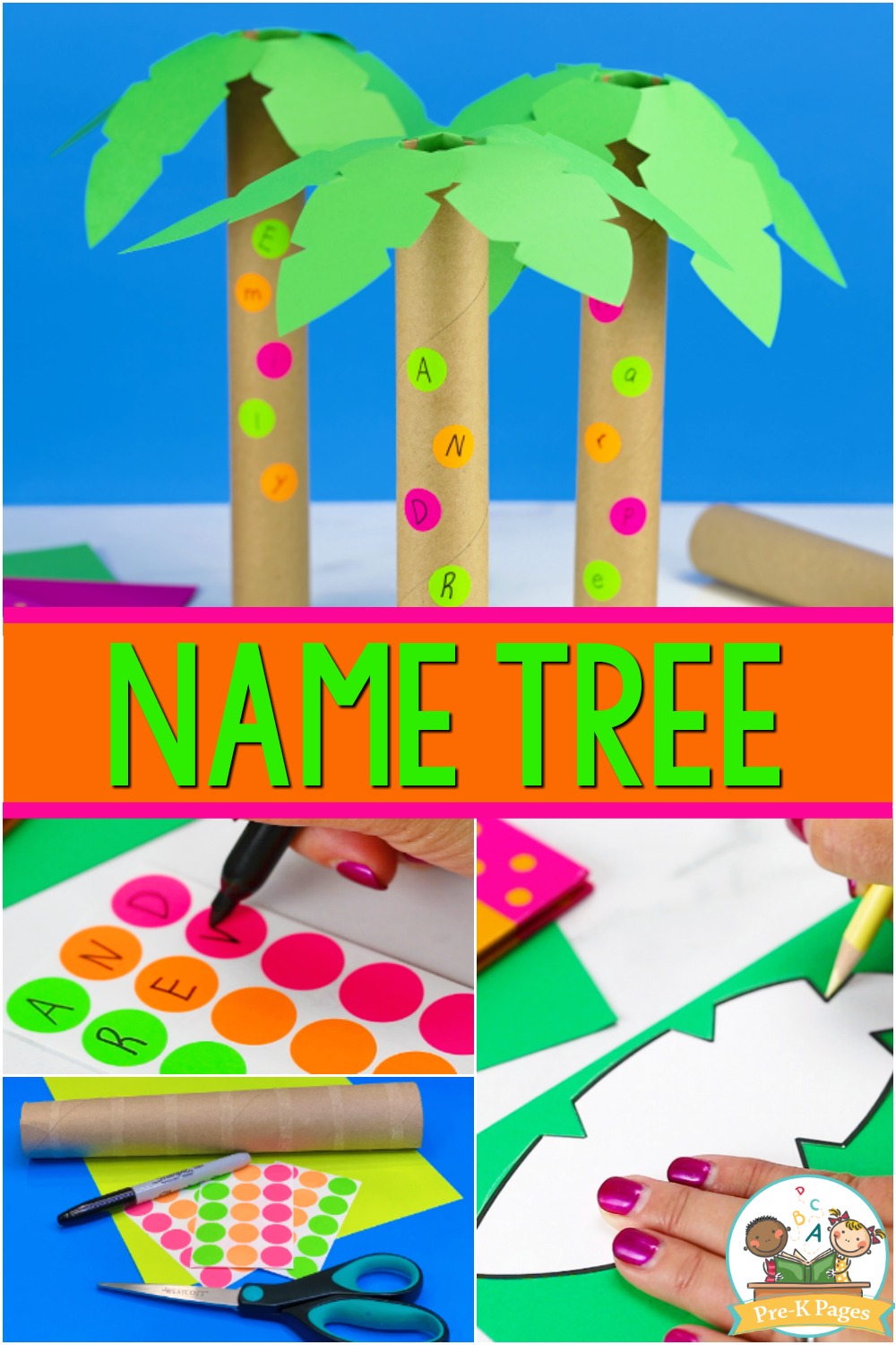 Letter Tree Name Recognition Activity