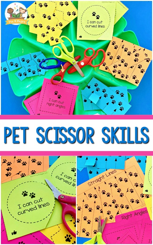 Pets Theme Scissor Skills