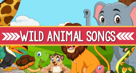 Wild Animal Songs for Preschool | Zoo | Jungle - Pre-K Pages