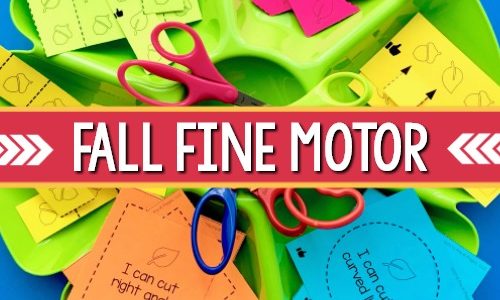 Fall Fine Motor Skills