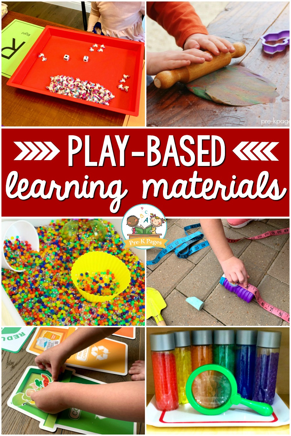 Play Based Learning Materials for preschool