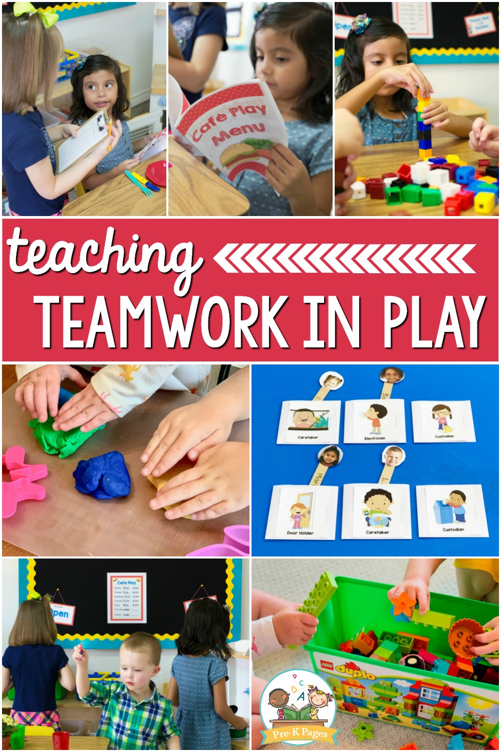 teamwork play-based classroom preschool